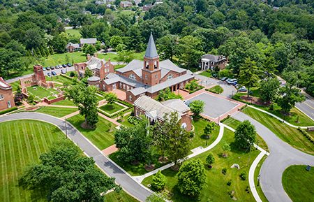 Virginia Theological Seminary Aerial Campus View